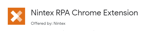 Getting Started: Setting Up Nintex RPA Chrome Extension
